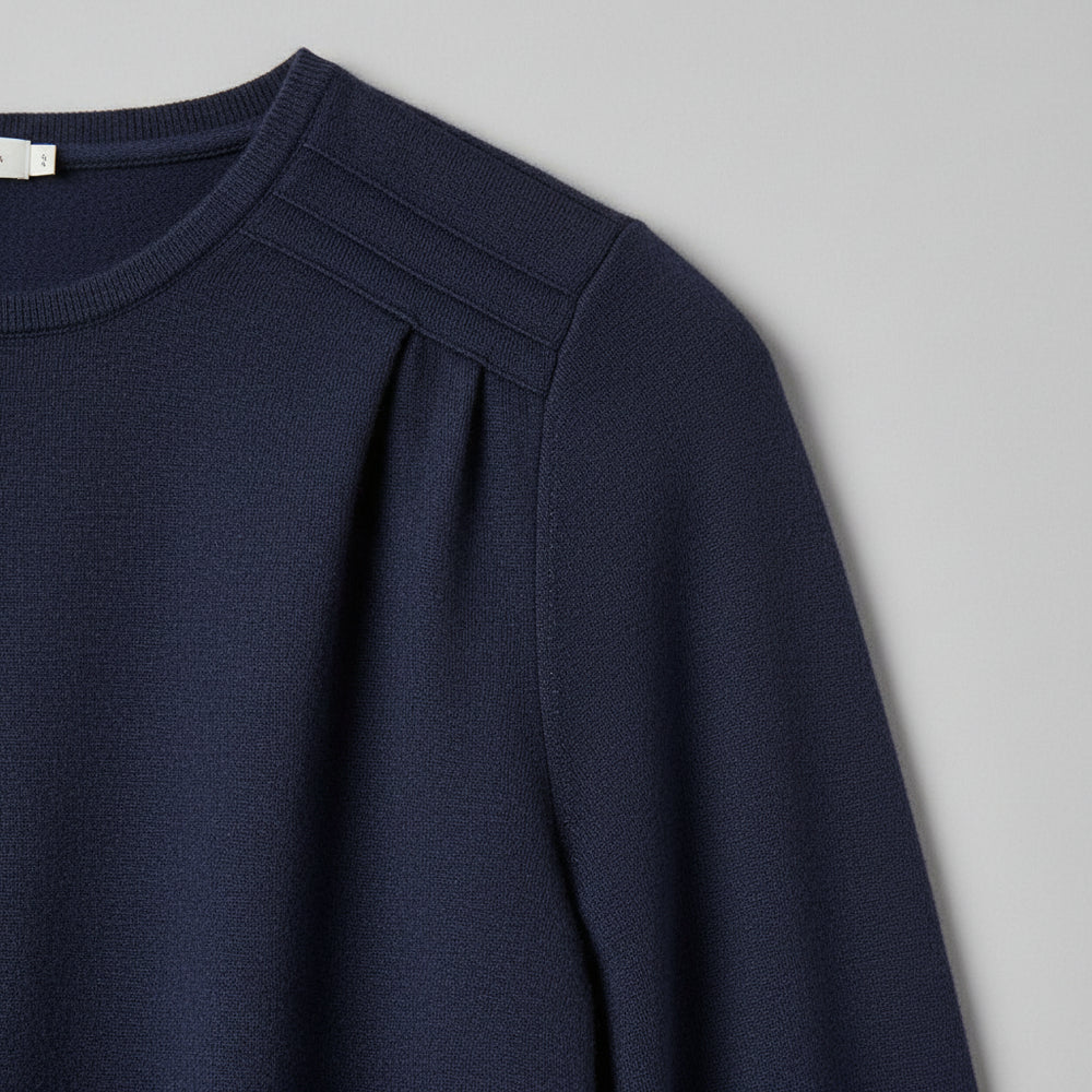 Damen Schwingkleid Langarm | Weihnachten | Elegant