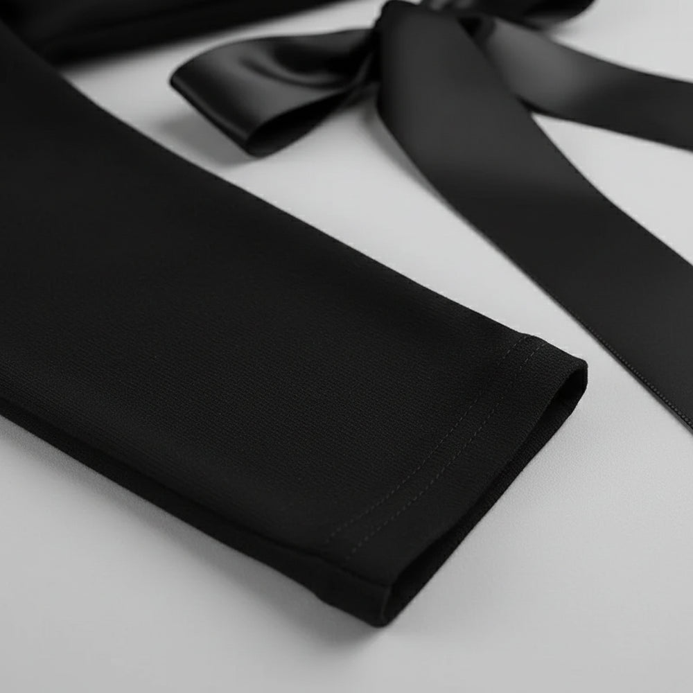 Damen Schwingkleid Langarm | Weihnachten | Elegant