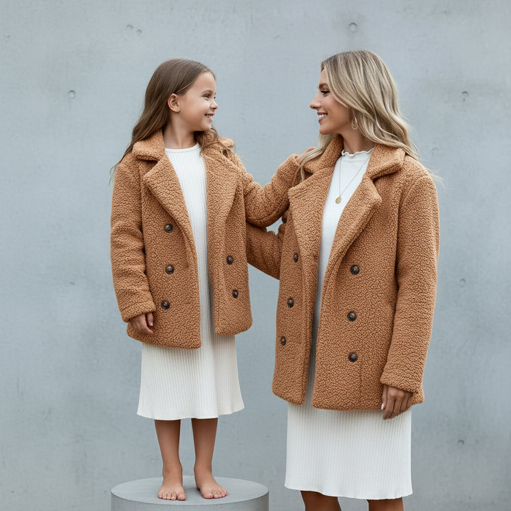 Lässige Damen Fleecejacke | Oversize | Herbst