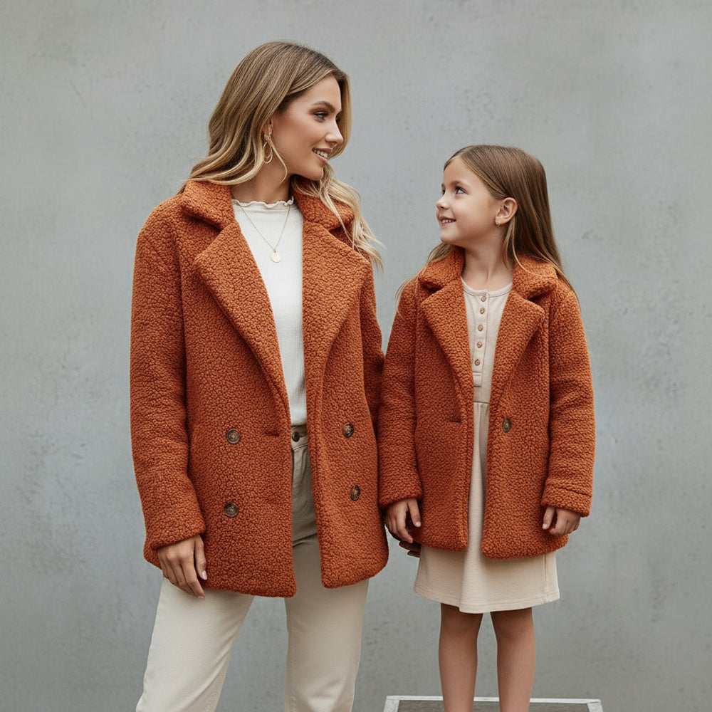 Lässige Damen Fleecejacke | Oversize | Herbst