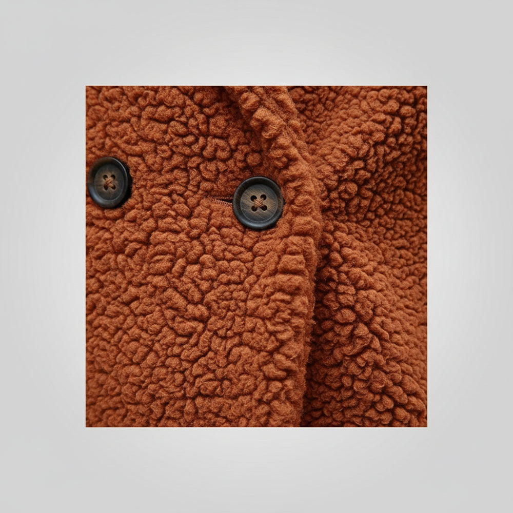 Lässige Damen Fleecejacke | Oversize | Herbst