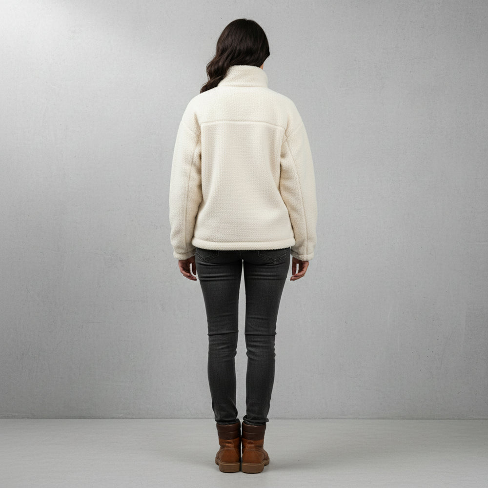 Damen Teddyfleece Jacke | Warm | Winter