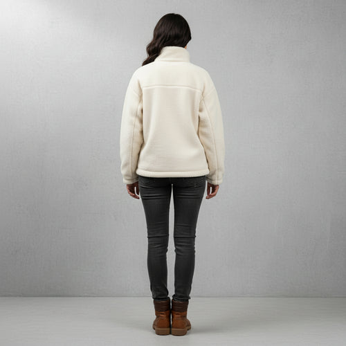 Damen Teddyfleece Jacke | Warm | Winter