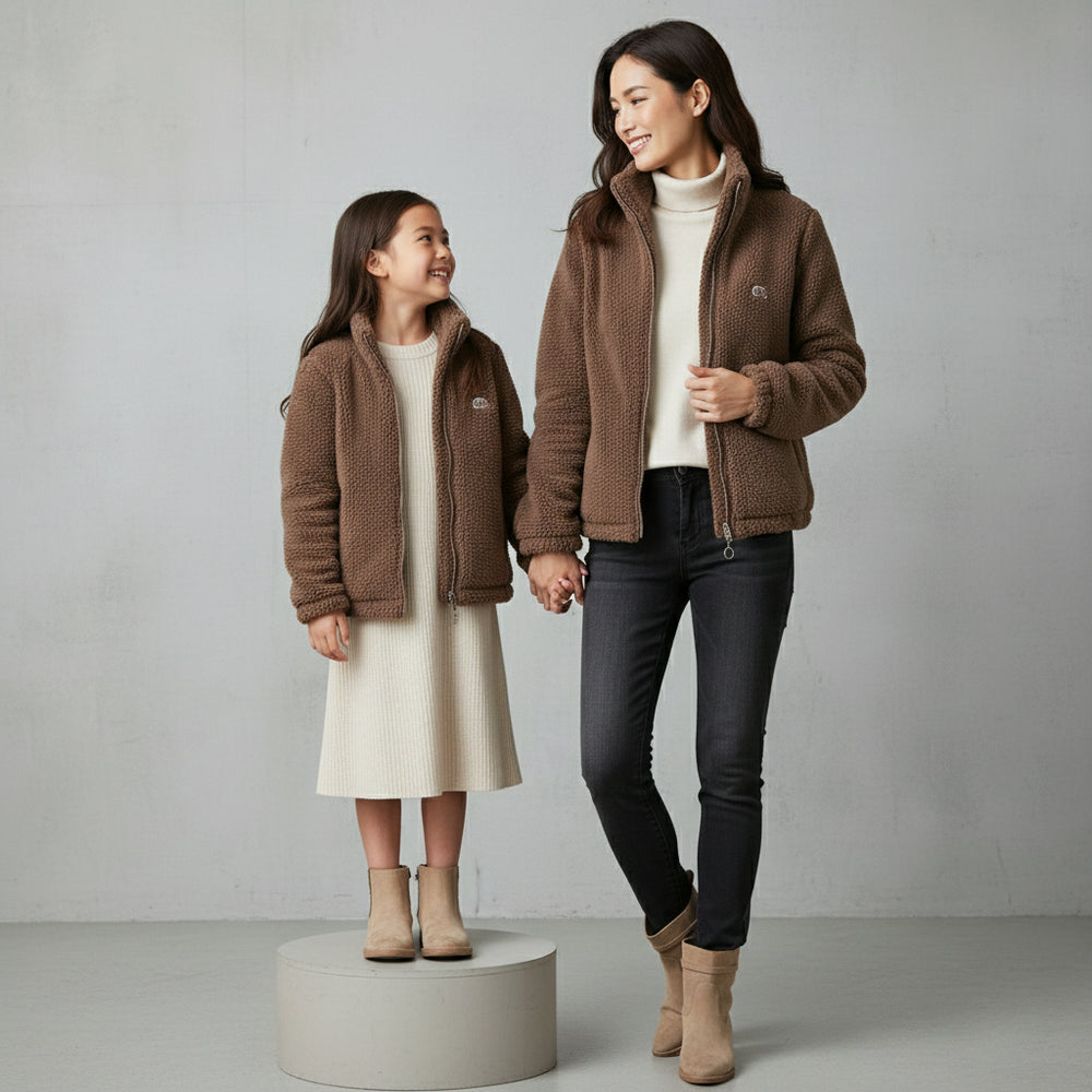 Damen Teddyfleece Jacke | Warm | Winter