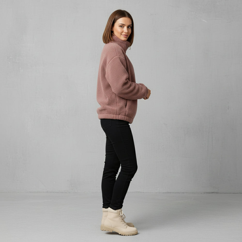 Damen Teddyfleece Jacke | Warm | Winter
