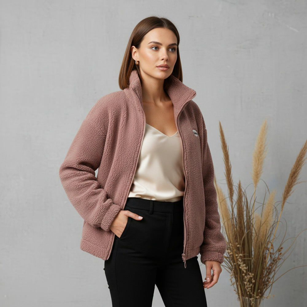 Damen Teddyfleece Jacke | Warm | Winter
