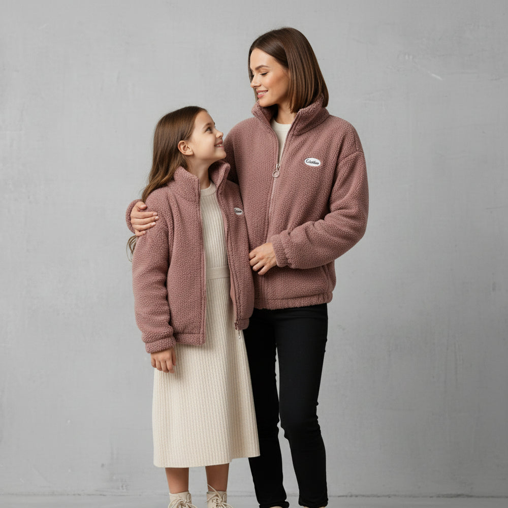 Damen Teddyfleece Jacke | Warm | Winter