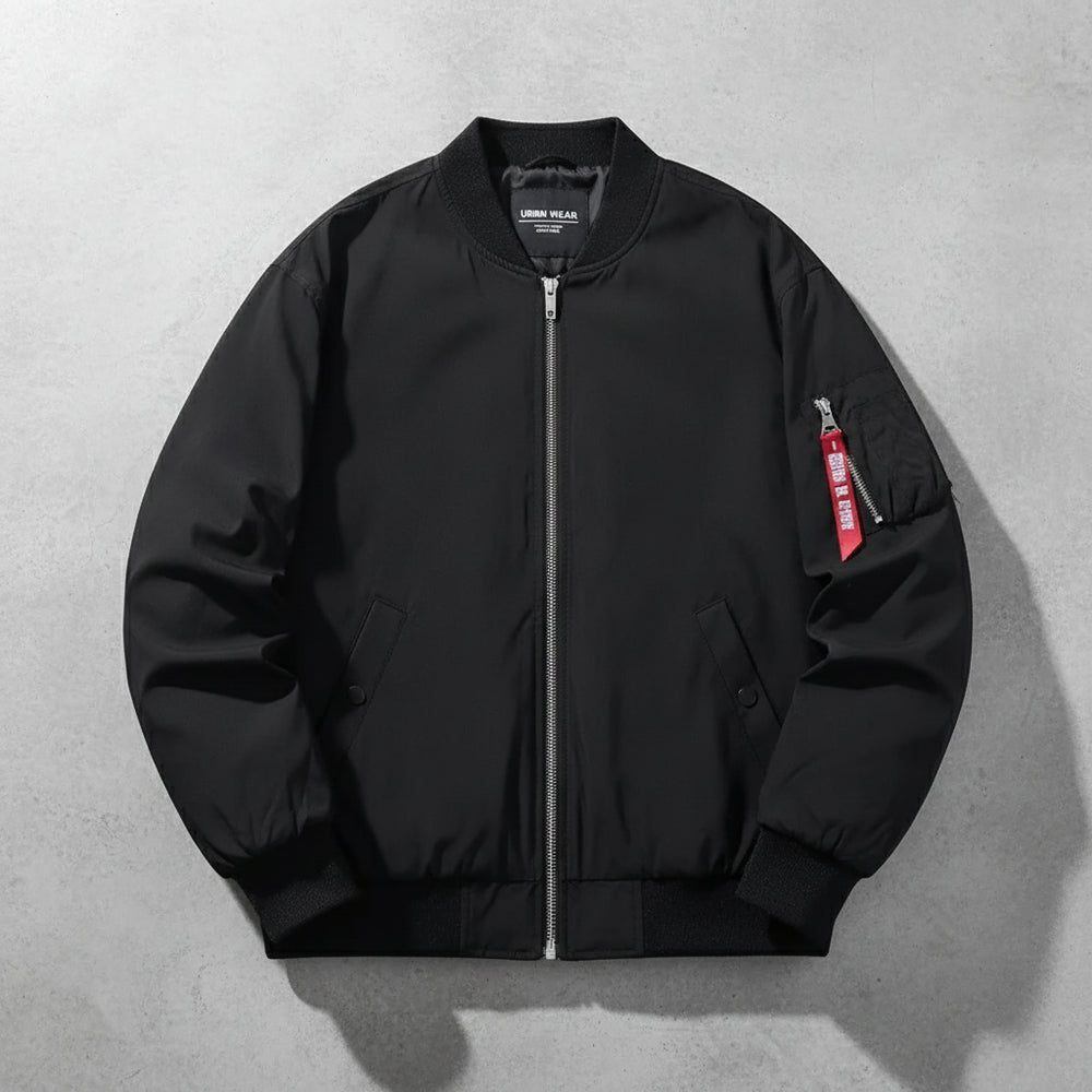 Lässige Herren Bomberjacke | Herbst Winter