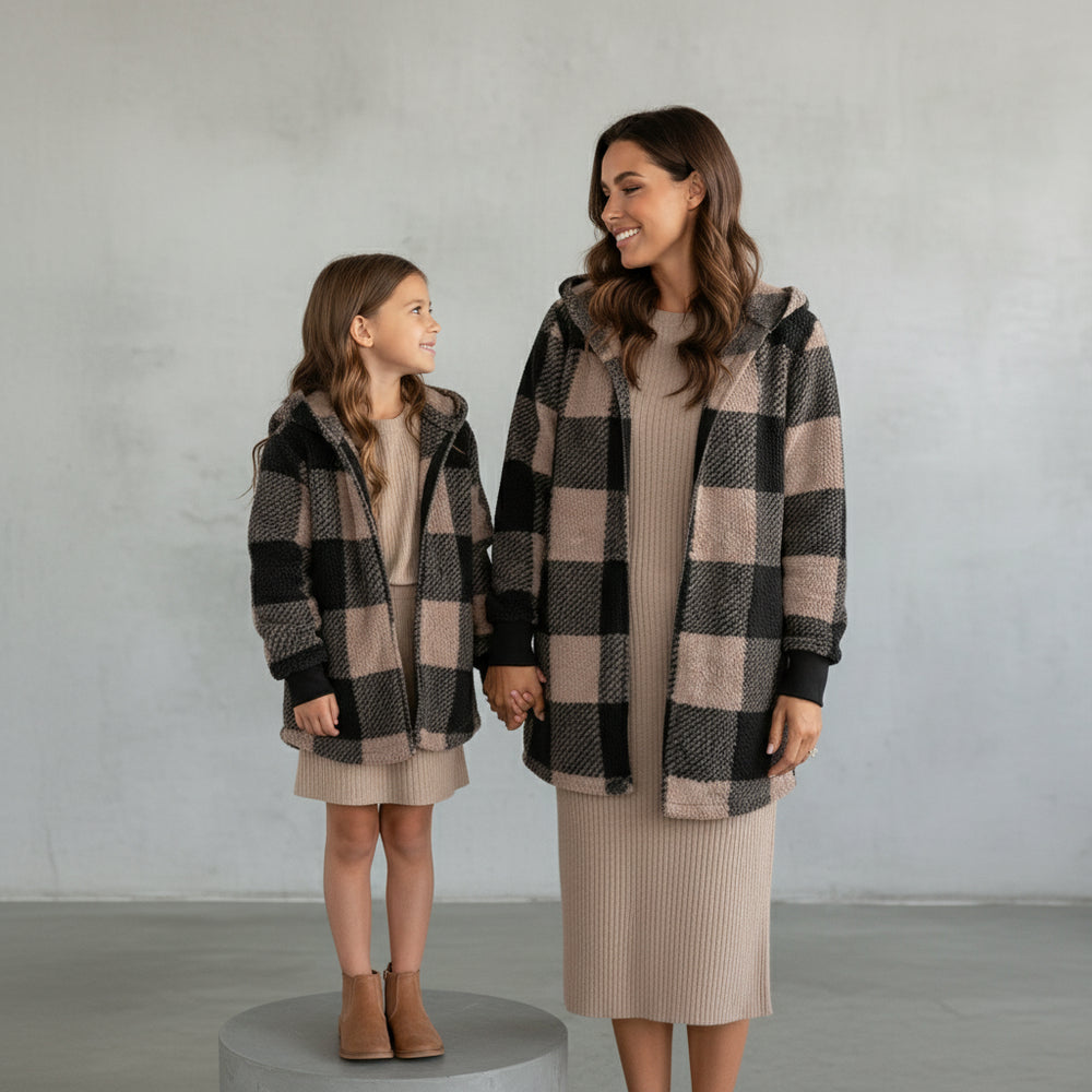 Eleganter Damen Kunstfellmantel | Winter