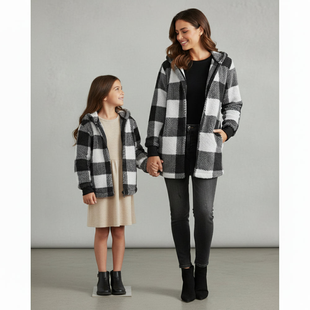 Eleganter Damen Kunstfellmantel | Winter