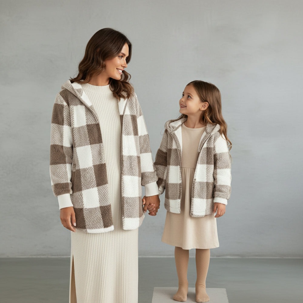 Eleganter Damen Kunstfellmantel | Winter