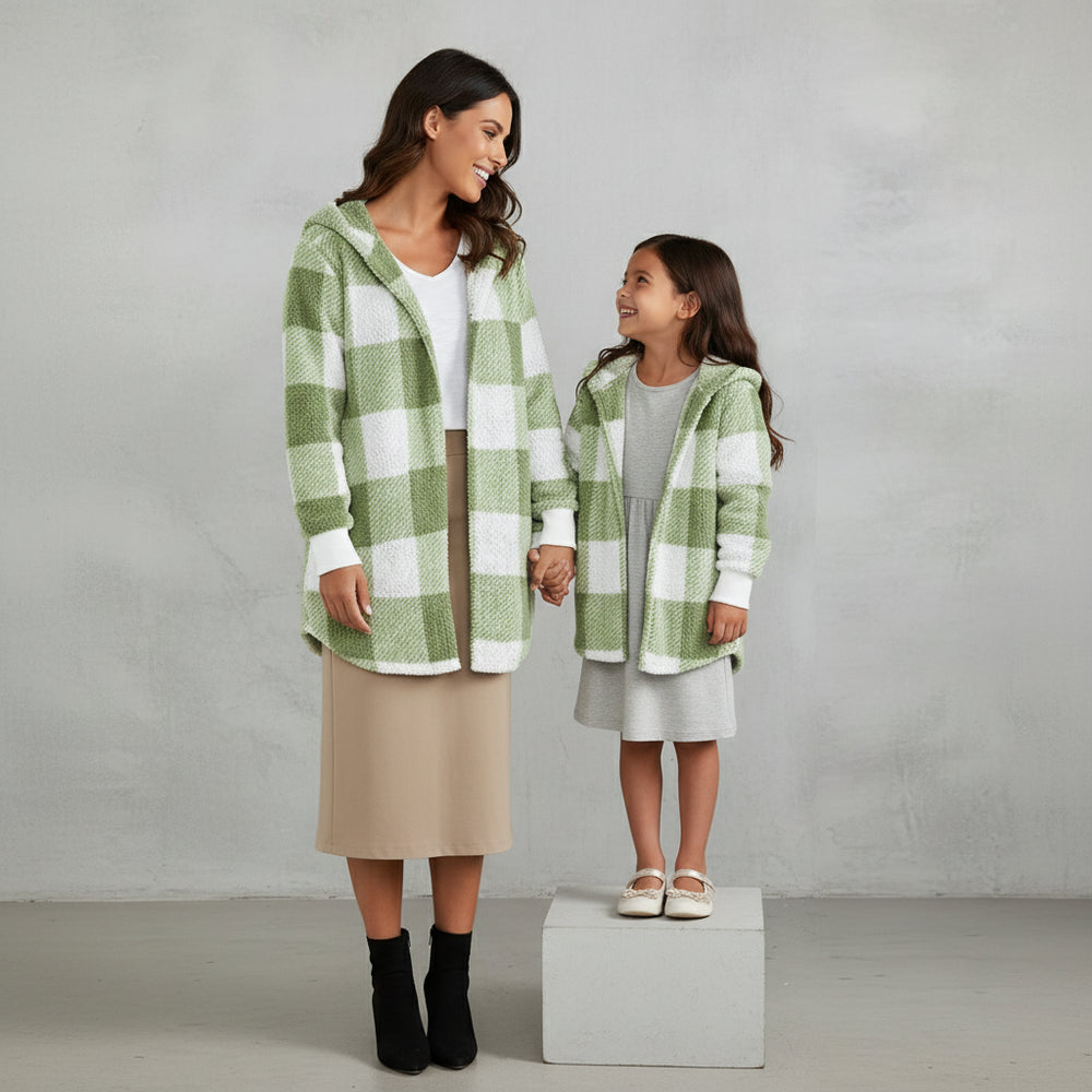 Eleganter Damen Kunstfellmantel | Winter