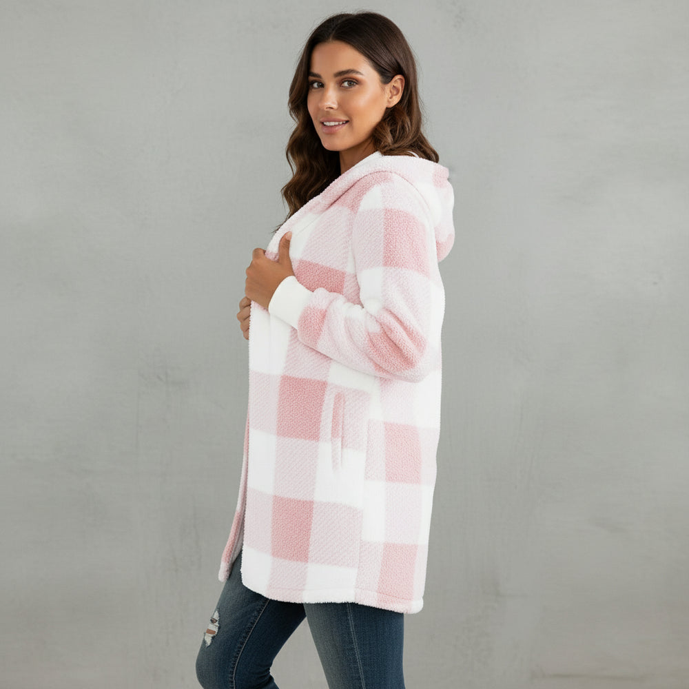 Eleganter Damen Kunstfellmantel | Winter