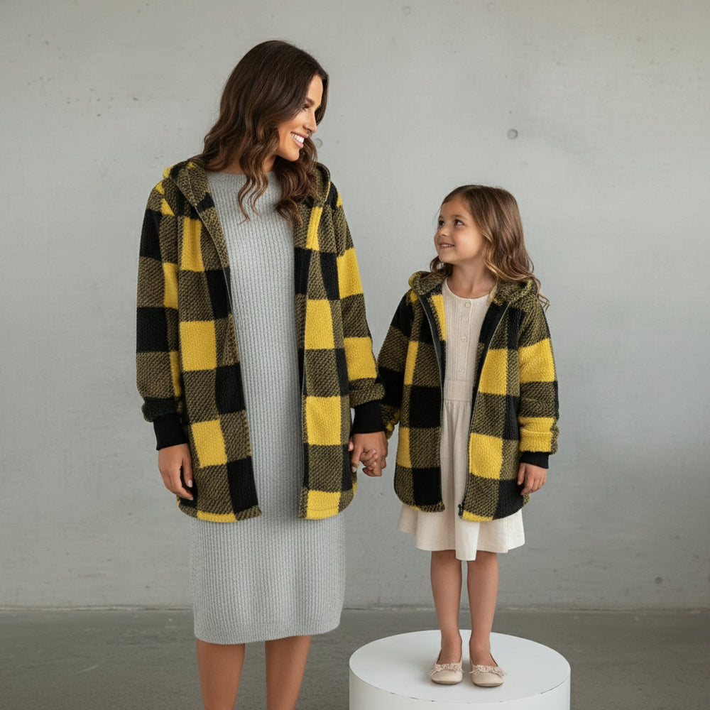 Eleganter Damen Kunstfellmantel | Winter