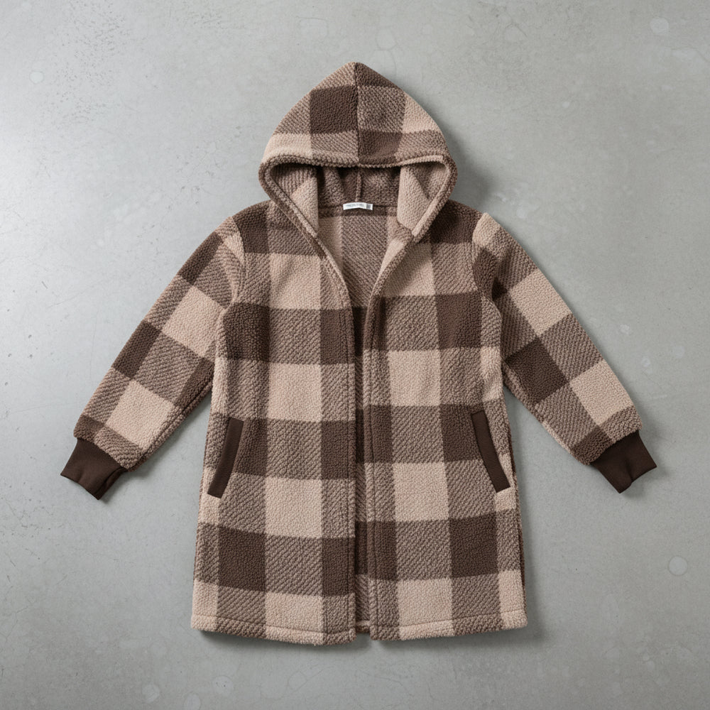 Eleganter Damen Kunstfellmantel | Winter