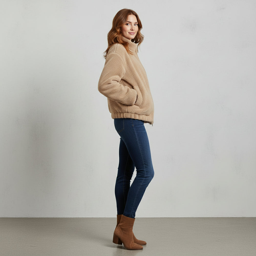 Gefütterte Damen Bomberjacke | Herbst