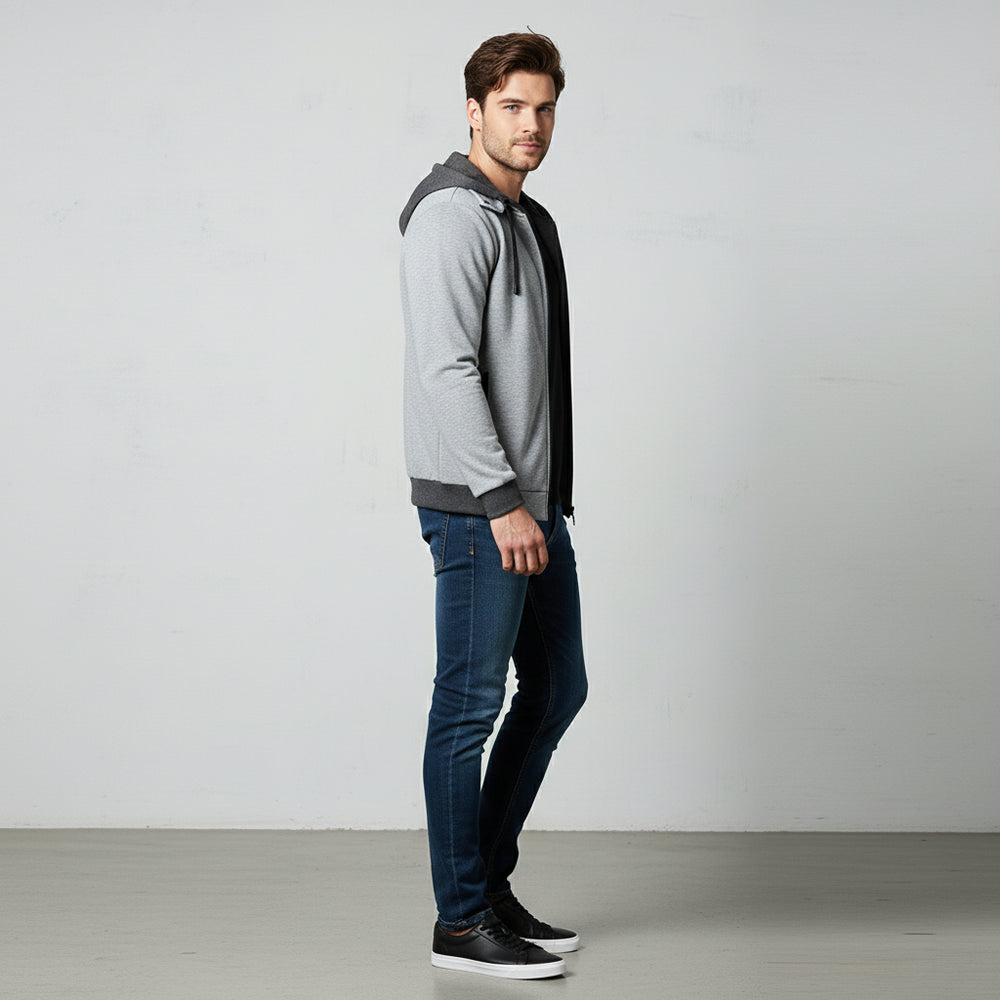 Lässige Herren Kapuzenjacke | Warm Herbst Winter