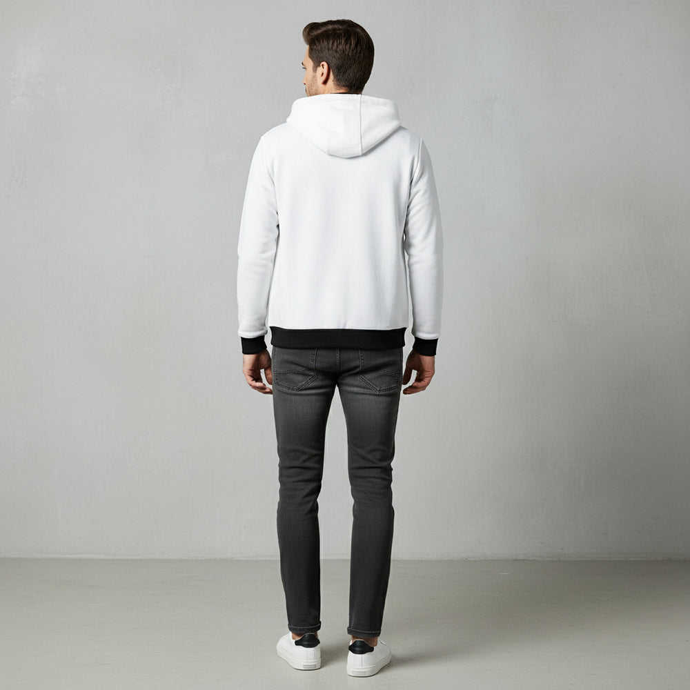 Lässige Herren Kapuzenjacke | Warm Herbst Winter