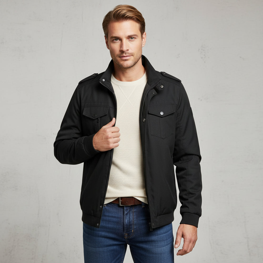 Leichte Herren Pilotenjacke | Lässig | Herbst
