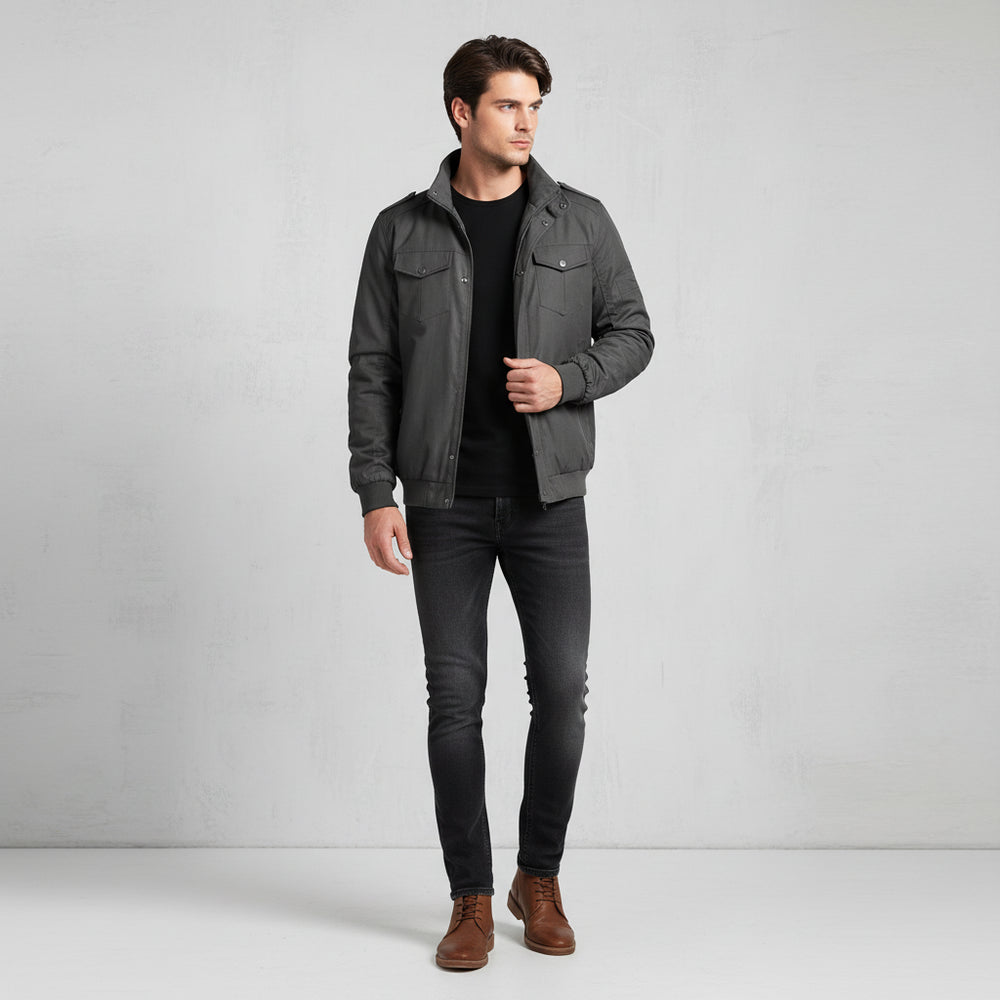 Leichte Herren Pilotenjacke | Lässig | Herbst