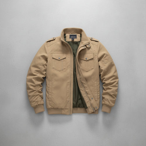 Leichte Herren Pilotenjacke | Lässig | Herbst