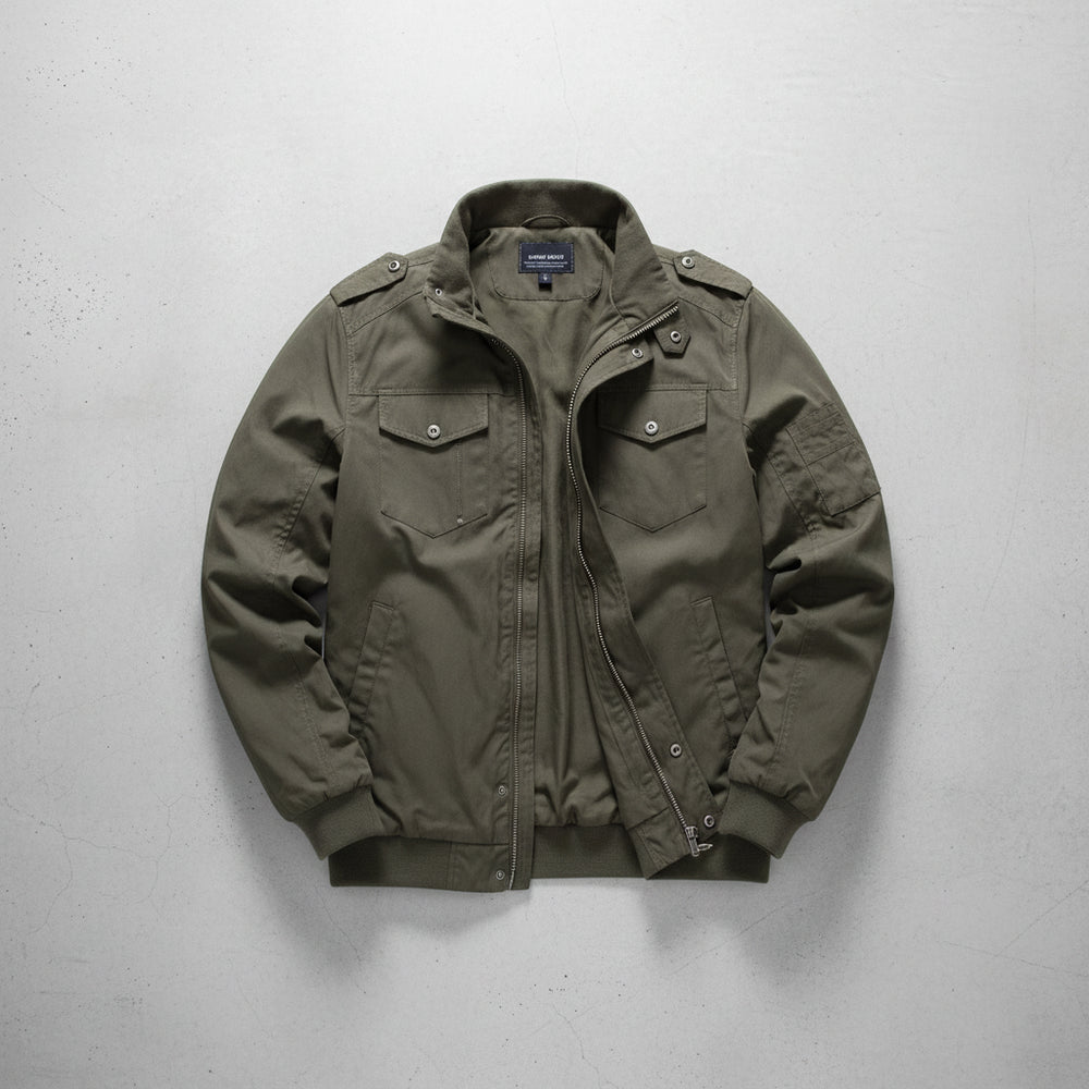 Leichte Herren Pilotenjacke | Lässig | Herbst