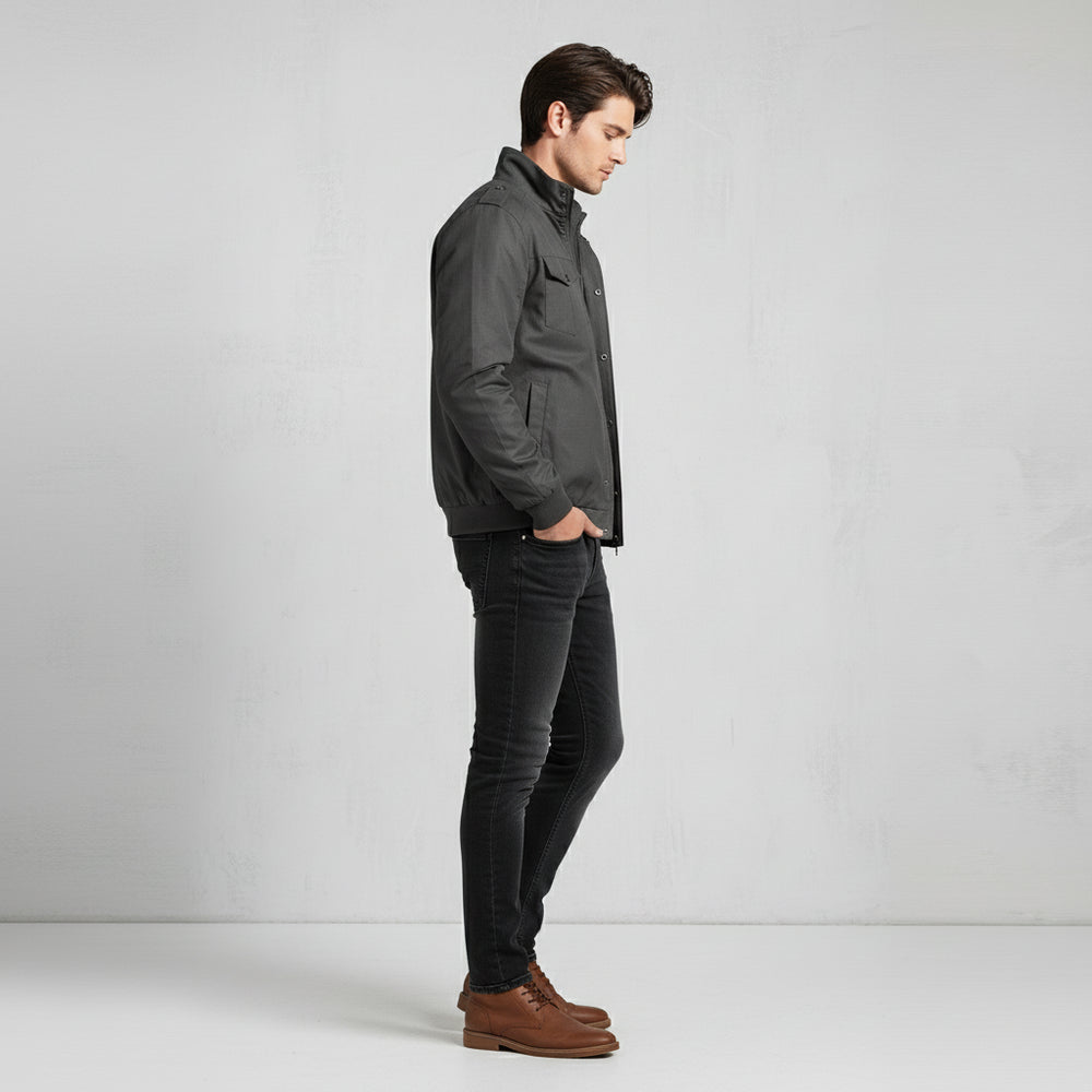 Leichte Herren Pilotenjacke | Lässig | Herbst