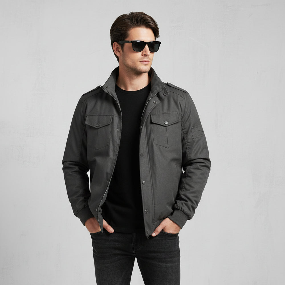 Leichte Herren Pilotenjacke | Lässig | Herbst