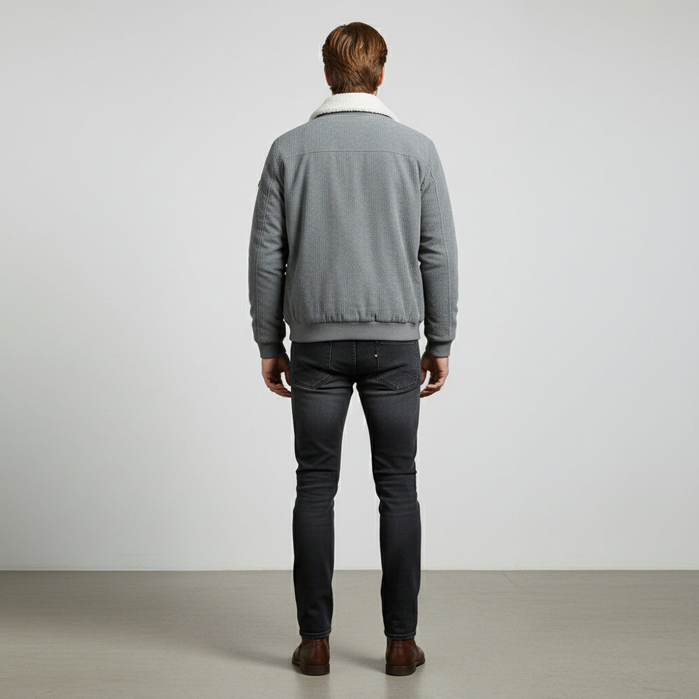 Lässige, warme Cordjacke für Herren | Winter