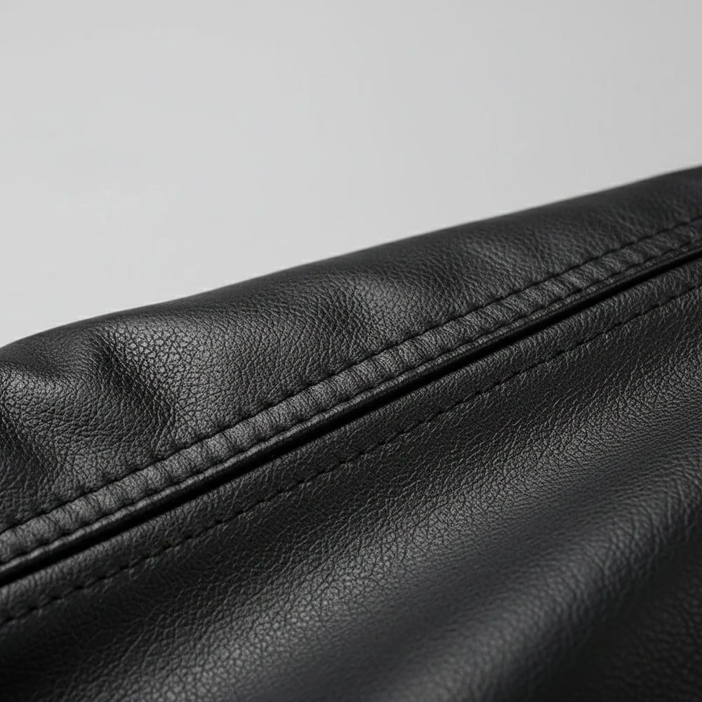 Herren Biker Lederjacke | Winter Warm