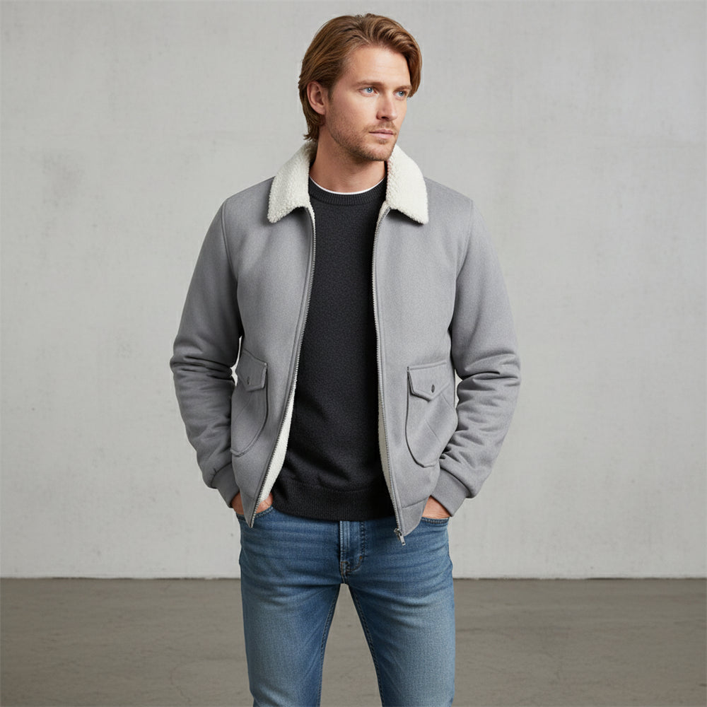 Herren Jacke mit Fleece | Winter | Lässig