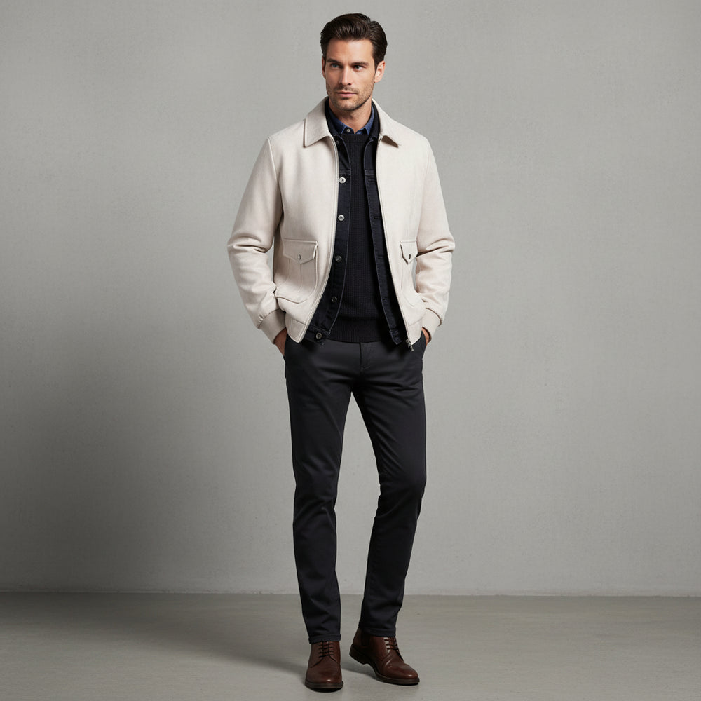 Herren Jacke mit Fleece | Winter | Lässig