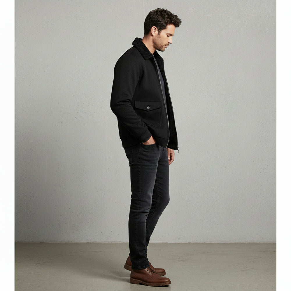 Herren Jacke mit Fleece | Winter | Lässig