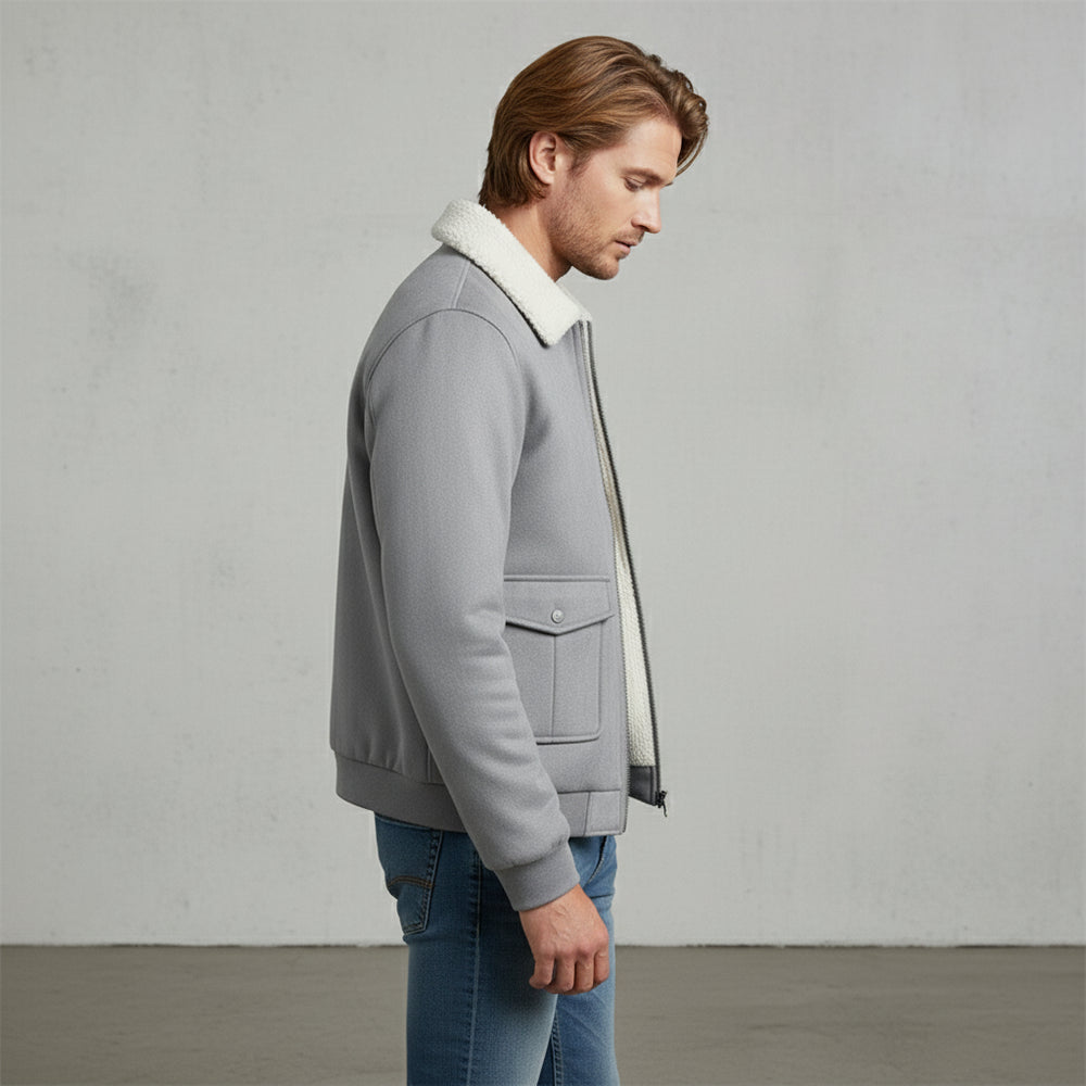 Herren Jacke mit Fleece | Winter | Lässig