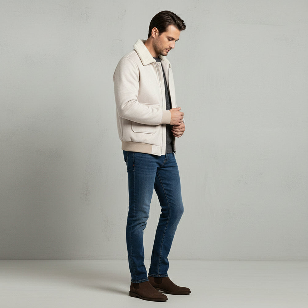 Herren Jacke mit Fleece | Winter | Lässig