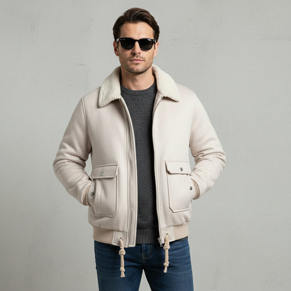Herren Jacke mit Fleece | Winter | Lässig