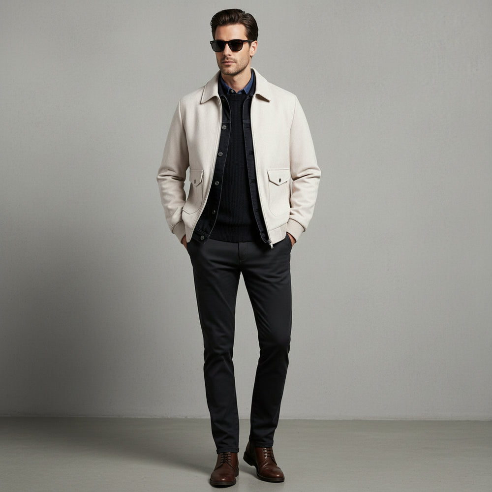 Herren Jacke mit Fleece | Winter | Lässig