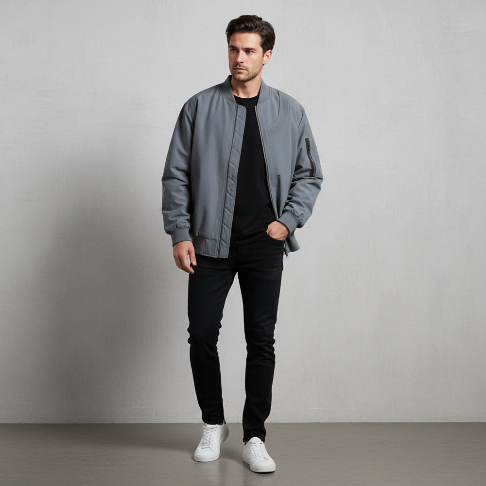 Herren Bomberjacke Oversize | Herbst