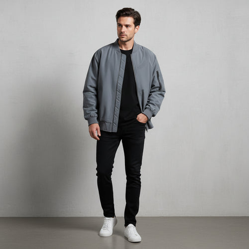 Herren Bomberjacke Oversize | Herbst