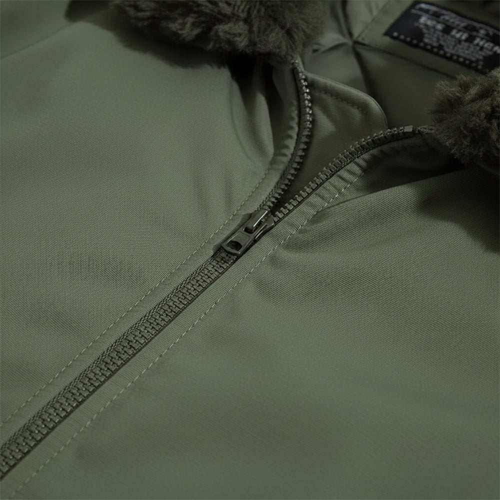 Klassische Herren Bomberjacke | Warm | Winter