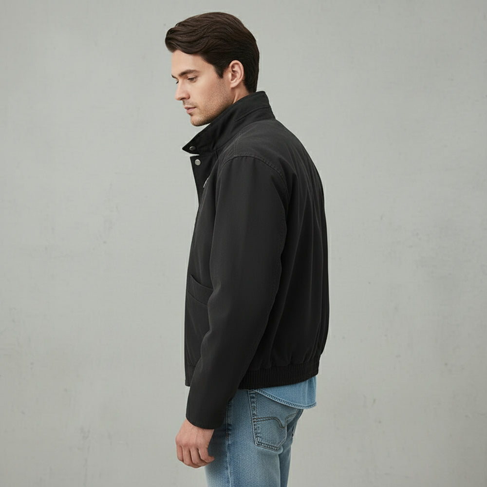 Herren Übergangsjacke mit Stehkragen | Casual