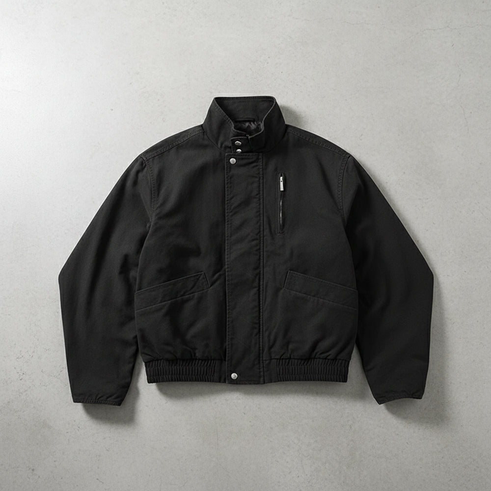 Herren Übergangsjacke mit Stehkragen | Casual