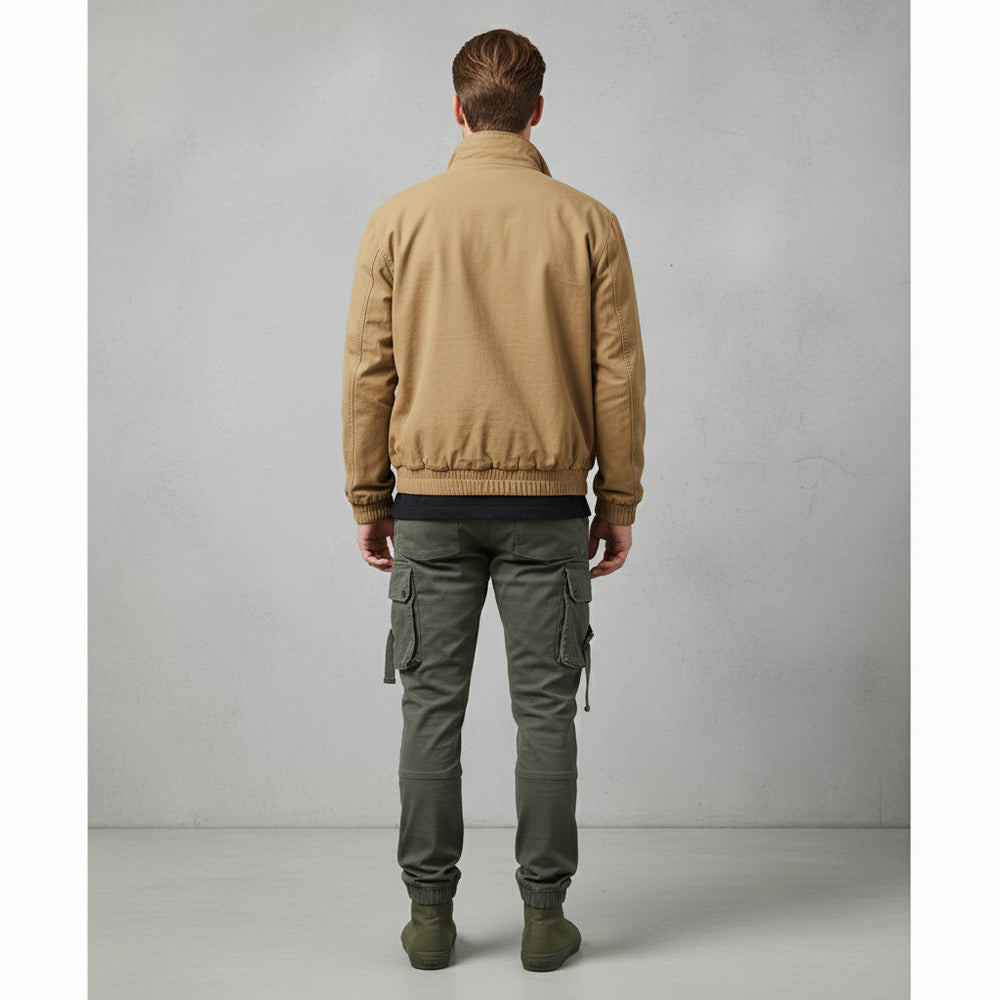 Herren Übergangsjacke mit Stehkragen | Casual