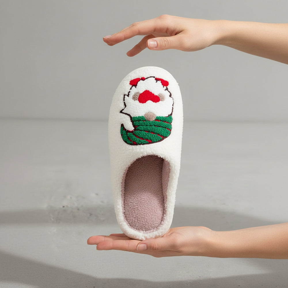 Kuschelige Hausschuhe – Perfekt für Weihnachtszeit & Winterabend