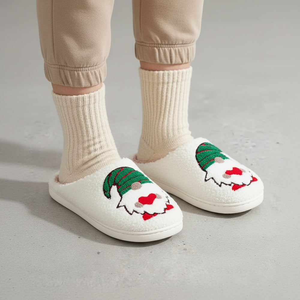 Kuschelige Hausschuhe – Perfekt für Weihnachtszeit & Winterabend