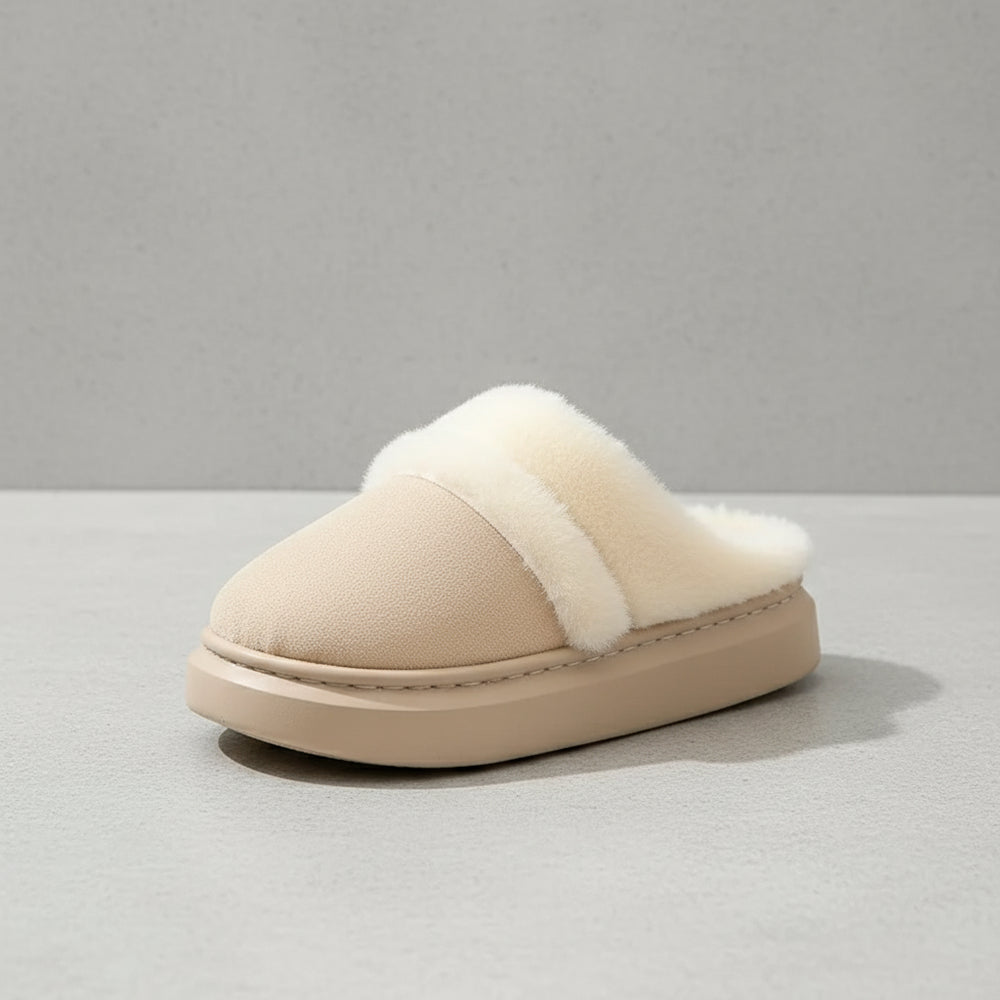 Damen Plüsch Hausschuhe | Winter | Warm