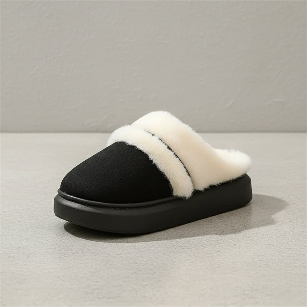 Damen Plüsch Hausschuhe | Winter | Warm