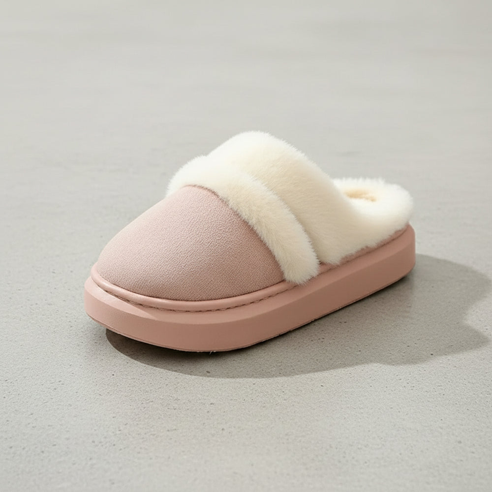 Damen Plüsch Hausschuhe | Winter | Warm