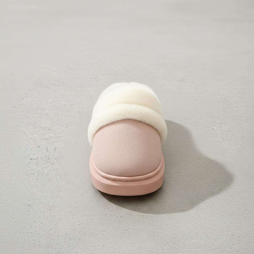 Damen Plüsch Hausschuhe | Winter | Warm