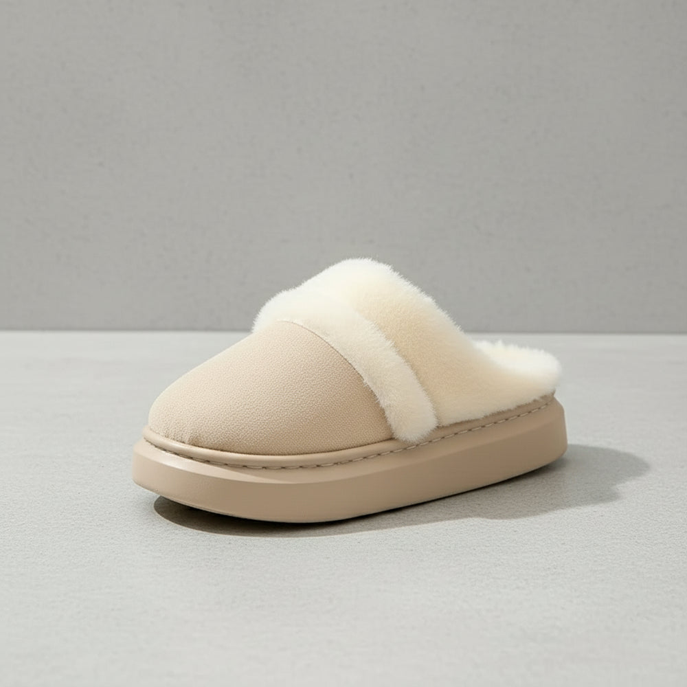 Damen Plüsch Hausschuhe | Winter | Warm